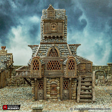 Load image into Gallery viewer, City Apothecary - Cities of Ramshackle and Ruin - Printable Scenery - Terrain, Wargaming, D&amp;D, DnD