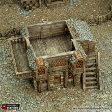 Load image into Gallery viewer, City Apothecary - Cities of Ramshackle and Ruin - Printable Scenery - Terrain, Wargaming, D&amp;D, DnD