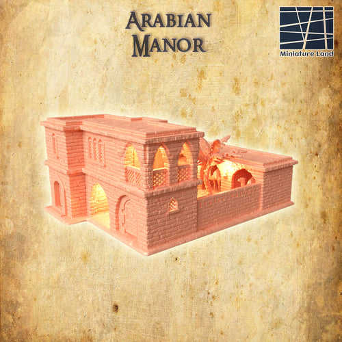 Arabian Manor - Miniatureland Terrain Wargaming D&D DnD