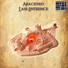 Load image into Gallery viewer, Arachnid Lair Entrance - Miniatureland Terrain Wargaming D&amp;D DnD