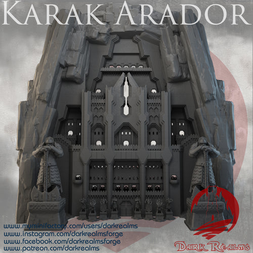 The Gates of Karak Arador - Karak Arador  - Dark Realms Terrain Wargaming D&D DnD