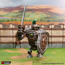 Load image into Gallery viewer, Archanical Automatons - Rise of the Halflings - Printable Scenery - Terrain, Wargaming, D&amp;D, DnD 28mm 32mm 40mm 54mm