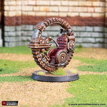 Load image into Gallery viewer, Archanical Monowheel - Rise of the Halflings - Printable Scenery - Terrain, Wargaming, D&amp;D, DnD 28mm 32mm 40mm 54mm