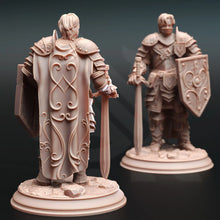 Load image into Gallery viewer, Arion Midrun Human Battle Master Fighter - Adventure Continues - DM Stash - Wargaming D&amp;D DnD, 28mm, 32mm, 40mm, 54mm, 75mm, 100mm, 125mm