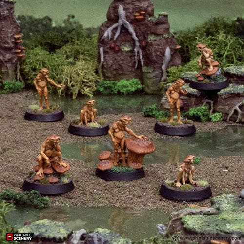 Assai - The Gloaming Swamps - Printable Scenery Wargaming D&D DnD 28mm 32mm 40mm 54mm 75mm 100mm 125mm