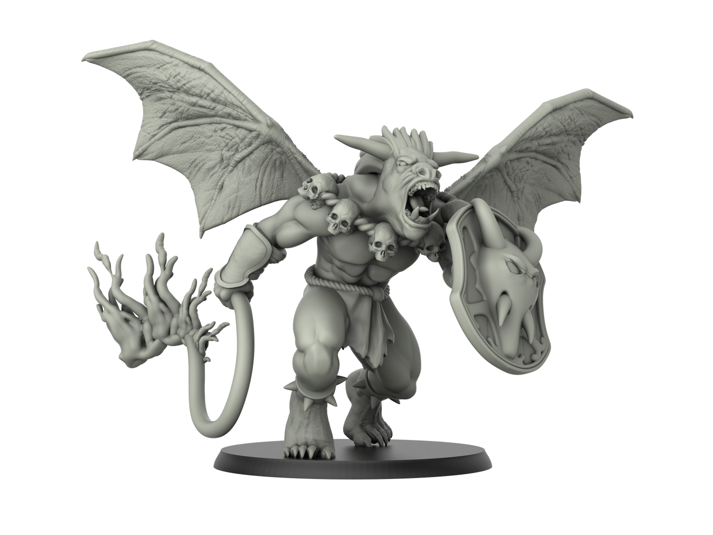 Balor - Fantastic Creatures Set - 3D IP Studios - Terrain Wargaming D&D DnD 28mm 32mm 40mm 54mm 75mm