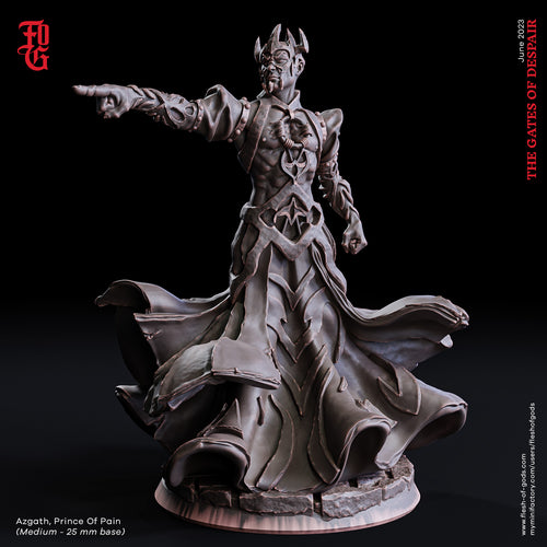 Azgath, Prince of Pain - The Gates of Despair - Flesh of Gods - Wargaming D&D DnD