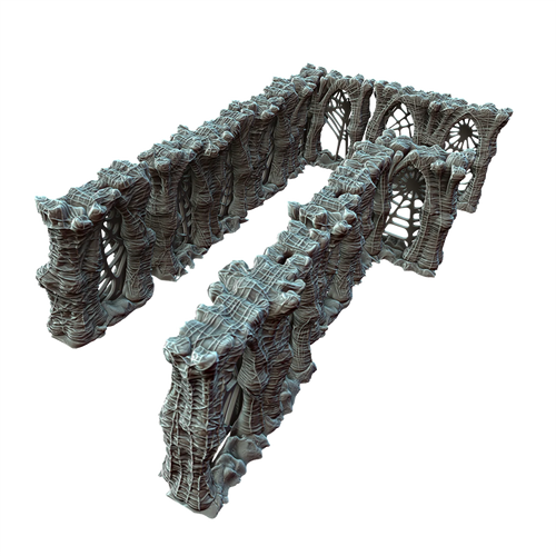 Bonewoven Cloister - Biogothic - Multiverse - Terrain Wargaming D&D DnD