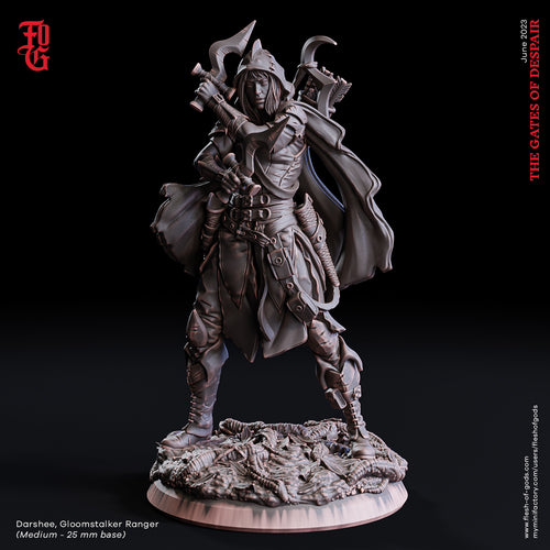 Darshee, Gloomstalker Ranger - The Gates of Despair - Flesh of Gods - Wargaming D&D DnD
