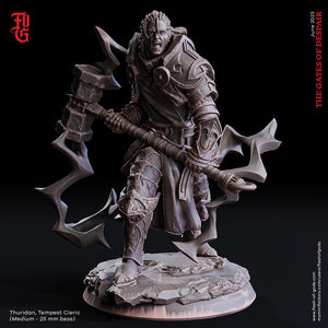 Thuridan, Tempest Cleric - The Gates of Despair - Flesh of Gods - Wargaming D&D DnD