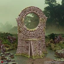 Load image into Gallery viewer, Bamboo Portal - The Gloaming Swamps - Printable Scenery Terrain Wargaming D&amp;D DnD