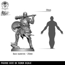 Load image into Gallery viewer, Bandit Guard | Prison Break | Bestiarum | Miniatures D&amp;D Wargaming DnD