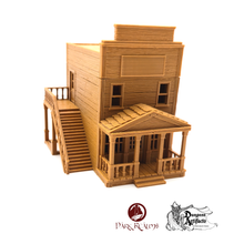 Load image into Gallery viewer, Old West Bank - Dreadwood - Dark Realms - Terrain, Wargaming, D&amp;D, DnD
