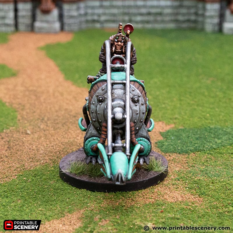 Barrel Rider Bike - Rise of the Halflings - Printable Scenery - Terrai ...