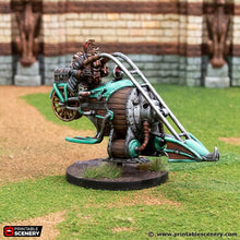 Load image into Gallery viewer, Barrel Rider Bike - Rise of the Halflings - Printable Scenery - Terrain, Wargaming, D&amp;D, DnD 28mm 32mm 40mm 54mm