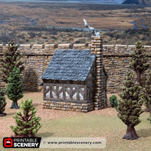 Load image into Gallery viewer, Bella&#39;s Cottage - Kingdoms of Throne and Ash - Printable Scenery - Terrain, Wargaming, D&amp;D, DnD