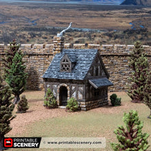 Load image into Gallery viewer, Bella&#39;s Cottage - Kingdoms of Throne and Ash - Printable Scenery - Terrain, Wargaming, D&amp;D, DnD