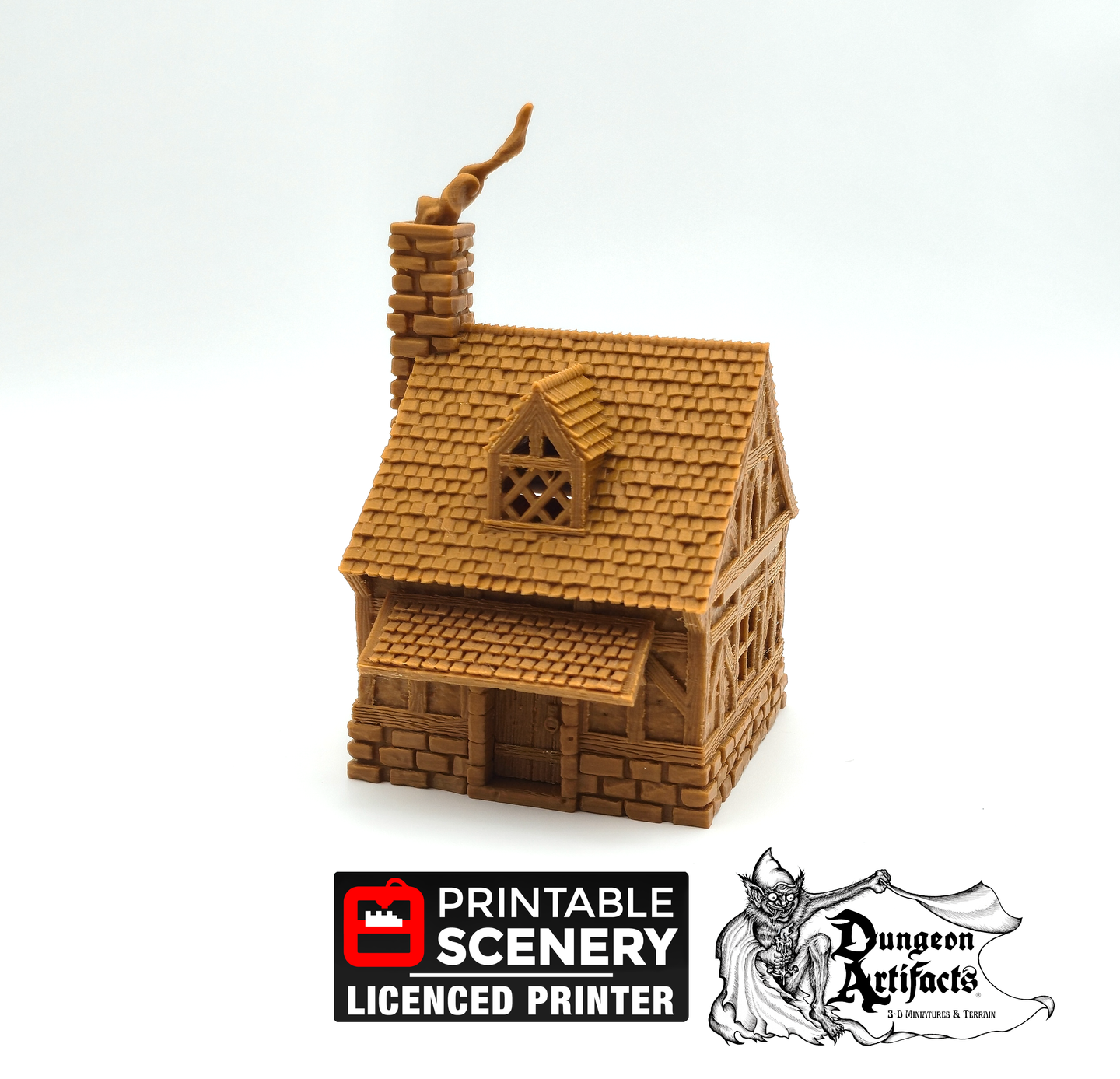 Bella's Cottage - Kingdoms of Throne and Ash - Printable Scenery - Terrain, Wargaming, D&D, DnD