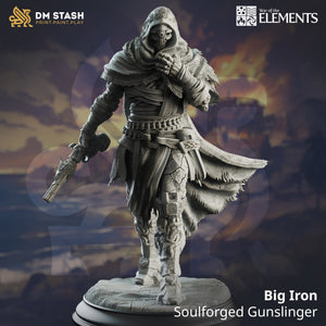 Big Iron - Soulforged Gunslinger - DM Stash - Terrain Wargaming D&D DnD 32mm 40mm 54mm 75mm
