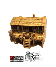 Load image into Gallery viewer, Black Rock Barracks - King and Country - Printable Scenery Terrain Wargaming D&amp;D DnD 10mm 15mm 20mm 25mm 28mm 32mm 40mm 54mm