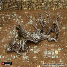 Load image into Gallery viewer, Blasted Trees - Cities of Ramshackle and Ruin - Printable Scenery - Terrain, Wargaming, D&amp;D, DnD