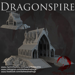 Boathouse Lodge - Dragonspire - Dark Realms Terrain Wargaming D&D DnD