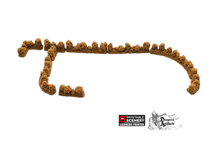 Bocage - King and Country - Printable Scenery Terrain Wargaming D&D DnD 10mm 15mm 20mm 25mm 28mm 32mm 40mm 54mm Painted options