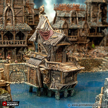Load image into Gallery viewer, Bosuns Bungalow - Cities of Ramshackle and Ruin - Printable Scenery - Terrain, Wargaming, D&amp;D, DnD