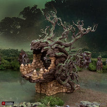 Load image into Gallery viewer, Brackencourt Bridge - The Gloaming Swamps - Printable Scenery Terrain Wargaming 10mm 15mm 20mm 25mm 28mm 32mm 40mm 54mm D&amp;D DnD