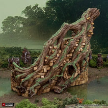 Load image into Gallery viewer, Brackencourt Fortress - The Gloaming Swamps - Printable Scenery Terrain Wargaming 10mm 15mm 20mm 25mm 28mm 32mm 40mm 54mm D&amp;D DnD