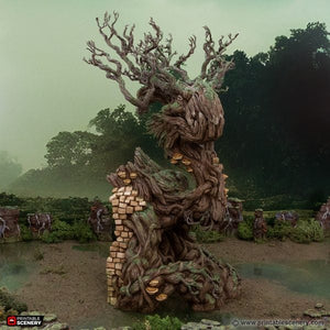 Brackencourt Portal - The Gloaming Swamps - Printable Scenery Terrain Wargaming 10mm 15mm 20mm 25mm 28mm 32mm 40mm 54mm D&D DnD