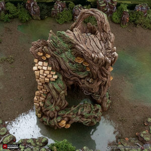 Brackencourt Portal - The Gloaming Swamps - Printable Scenery Terrain Wargaming 10mm 15mm 20mm 25mm 28mm 32mm 40mm 54mm D&D DnD