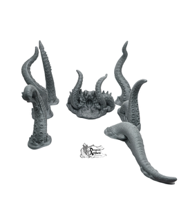 Breaching Kraken - Depths of the Savage Atoll 15mm 28mm 32mm Wargaming Terrain D&D, DnD