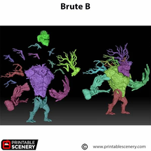 Load image into Gallery viewer, Brutes - The Gloaming Swamps - Printable Scenery Wargaming D&amp;D DnD 28mm 32mm 40mm 54mm