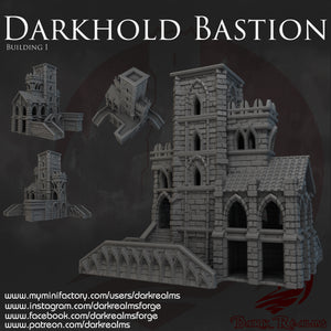Building 1 - Darkhold Bastion  - Dark Realms Terrain Wargaming D&D DnD