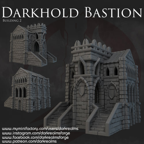 Building 2 - Darkhold Bastion  - Dark Realms Terrain Wargaming D&D DnD