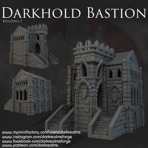 Building 2 - Darkhold Bastion  - Dark Realms Terrain Wargaming D&D DnD