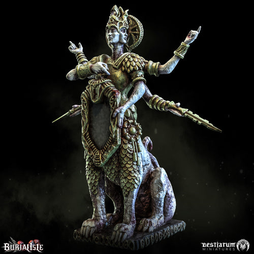Scythrian Idol | Burial Isle | Bestiarum | Miniatures D&D Wargaming DnD
