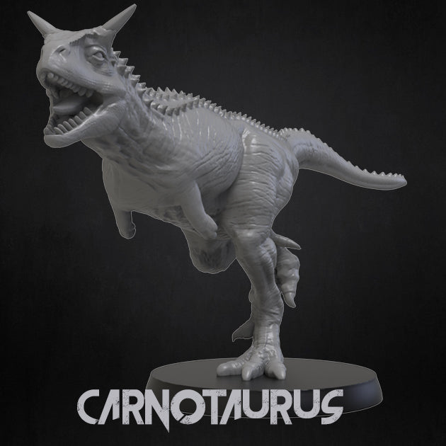 Carnotaurus - Dinosaurs Set 1 - 3D IP Studios - Terrain Wargaming D&D DnD 28mm 32mm 40mm 54mm 75mm
