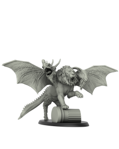 Chimera - Fantastic Creatures Set - 3D IP Studios - Terrain Wargaming D&D DnD 28mm 32mm 40mm 54mm 75mm
