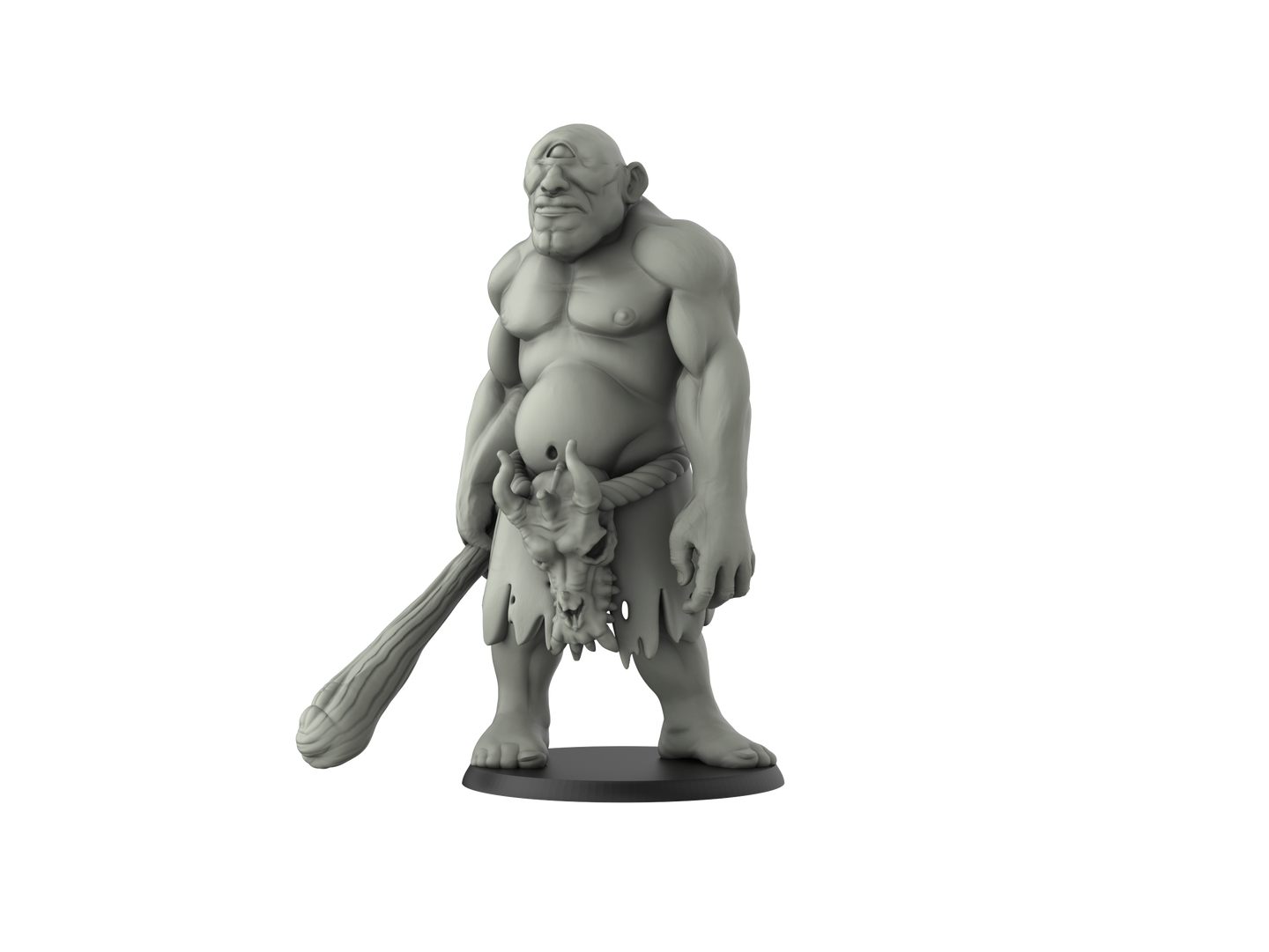 Cyclops - Fantastic Creatures Set - 3D IP Studios - Terrain Wargaming D&D DnD 28mm 32mm 40mm 54mm 75mm 100mm