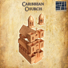 Load image into Gallery viewer, Caribbean Church - Miniatureland Terrain Wargaming D&amp;D DnD