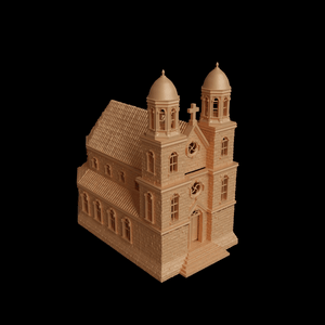 Caribbean Church - Miniatureland Terrain Wargaming D&D DnD