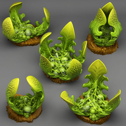Carnivorous Glue Plants - Print Your Monsters - Wargaming D&D DnD