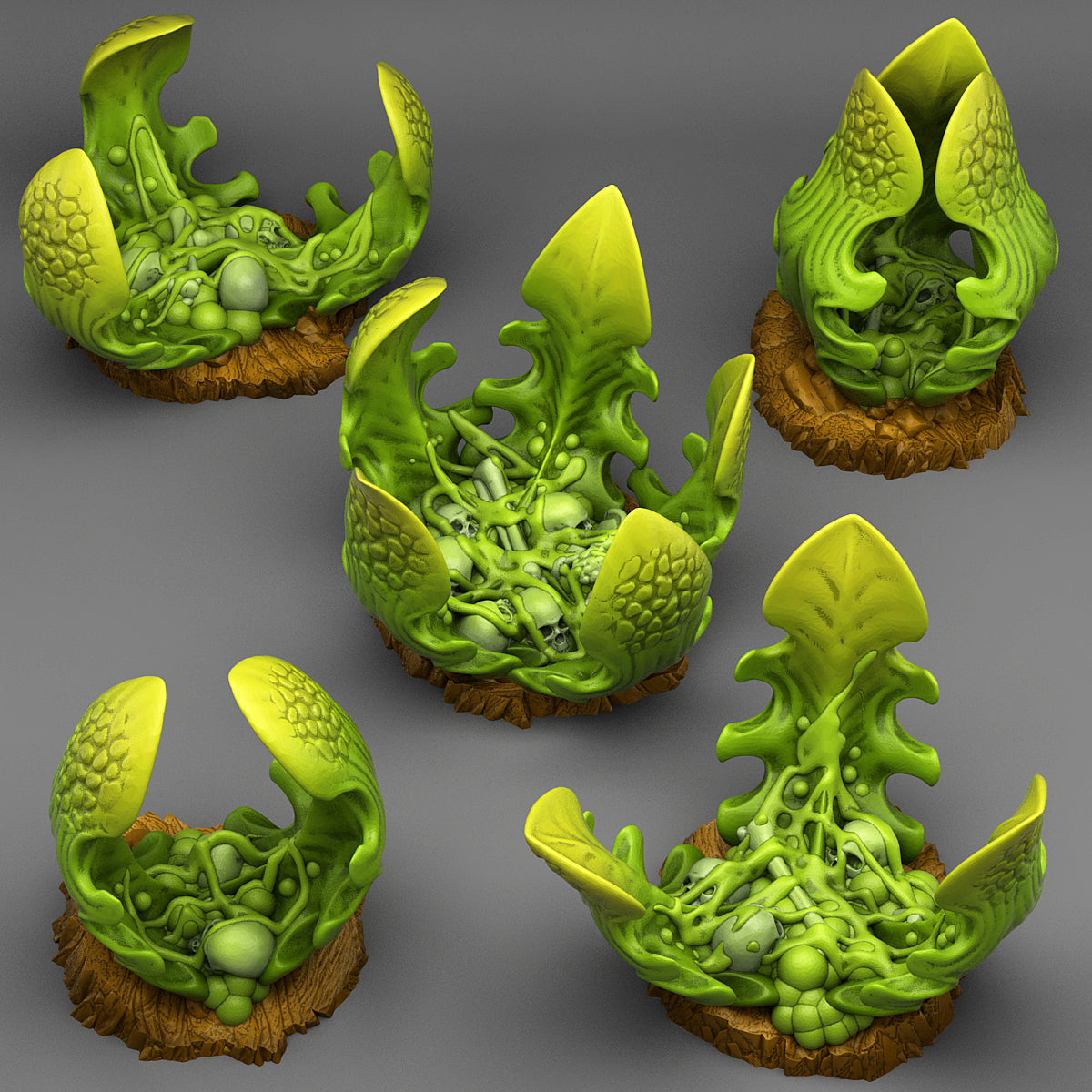 Carnivorous Glue Plants - Print Your Monsters - Wargaming D&D DnD