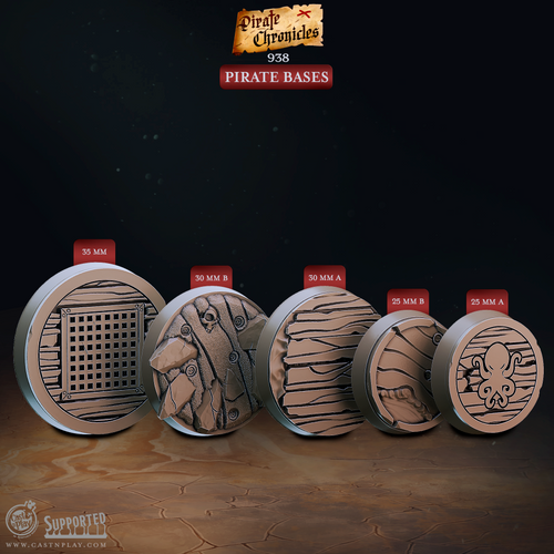Pirate Bases - Pirate Chronicles - CastNPlay - Terrain Wargaming D&D DnD