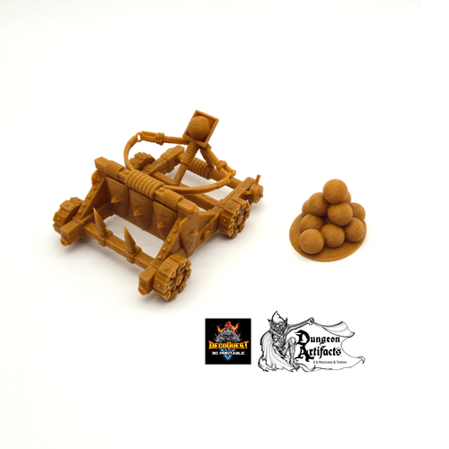 Catapult - Decoquest Workshop - Terrain, Wargaming, D&D, DnD