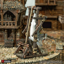 Load image into Gallery viewer, Catch Of The Day - Cities of Ramshackle and Ruin - Printable Scenery Terrain Wargaming D&amp;D DnD 28mm 32mm 40mm 54mm