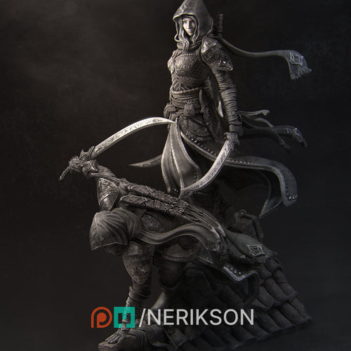 Artemisia and Nasir, The Unseen Blades - Nerikson - Wargaming D&D DnD