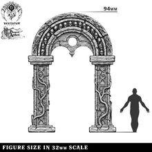 Load image into Gallery viewer, Church Entrance | Gorgon Catacombs | Bestiarum | Miniatures D&amp;D Wargaming DnD